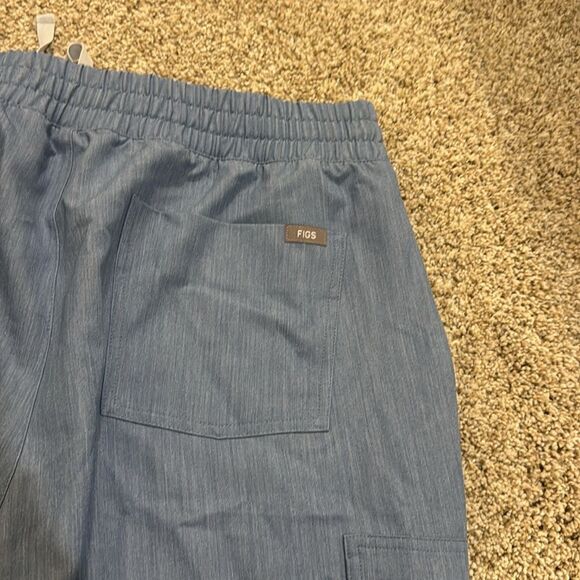 Figs Zamora Jogger Scrub Pants™ | XLarge | Heathered Indigo - Picture 9 of 9